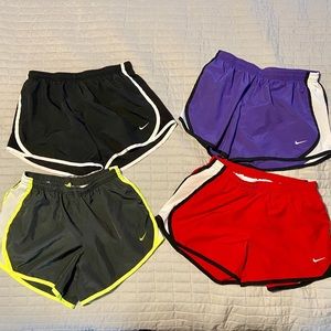 Nike Dri Fit Lined Running Shorts - Youth Large